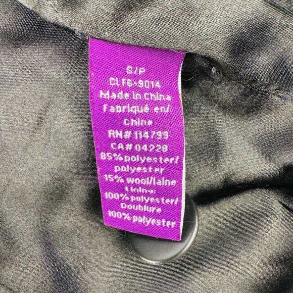 Dark Academia blazer women Lace Small Grey Coupé - Picture 11 of 12